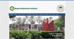 Desktop Screenshot of bograpoly.gov.bd